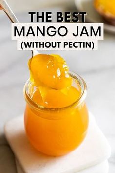 the best mango jam without pectin