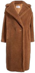 Brown Long Fur Coat For Work, Brown Fur Coat With Pockets For Work, Classic Brown Fur Coat For Work, Long Fur Coat With Pockets For Work, Mink Long Coat For Work, Teddy Bear Icon, Bear Icon, Teddy Bear Coat, Bear Coat