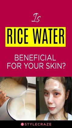 Rice Water For Face, Rice Water Benefits, Rice Mask, Cooking Rice, Beauty Hacks Skincare, Rice Water, Baking Soda Uses, Baking Soda Shampoo