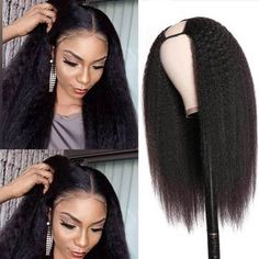 Upart Wigs, Wig Natural Hair, Side Part Hairstyles, Human Hair Clip Ins, Half Wigs, Peruvian Hair, Wigs For Women