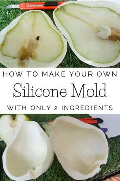 how to make your own silicane mold with only 2 ingredients and no tools