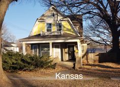 Under $100K Sunday - c.1910 Kansas Colonial Revival For Sale Under $90K