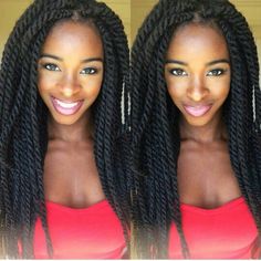 Gorgeous Expression Braids, Braids Pictures, Hair Inspired, Kanekalon Hairstyles, Natural Hairstyle, Hairstyle Tutorials, Twist Braid Hairstyles