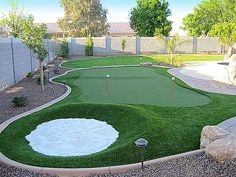 Putting Green Photos: Putters Edge Putting Greens Synthetic Lawns Synthetic Lawn, Golf Chipping, Green Photo, Backyard Fun