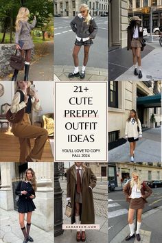 Get ready to elevate your fall wardrobe with our curated list of 21+ preppy fall outfit ideas that blend comfort, style, and sophistication. Each outfit idea is designed to inspire you to create looks that are both trendy and timeless. Cute and casual preppy fall outfits you need to see. Preppy Fashion Style, Fall Preppy Outfits, Preppy Outfit Ideas, Outfit Ideas For Fall, Preppy Fits, Preppy Fall Outfits, Casual Chic Summer, Preppy Winter, Blazer And Skirt Set