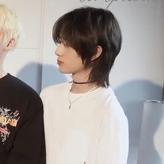 Beomgyu Wolfcut Hair, Beomgyu Mullet, Kpop Mullet, Aesthetic People