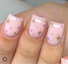 Pink Base Nails, Base Nails, Square Gel Nails, Builder Gel Nails, Cute Simple Nails, Summery Nails, Basic Nails, Work Nails