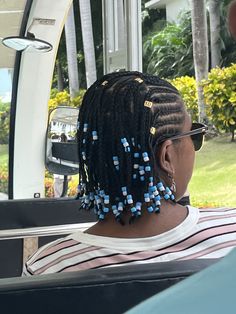 Mens Fulani Braids, Natural Hair With Beads, Cornrows With Beads, Hair Braid Patterns, Short Box Braids Hairstyles