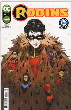 the cover to robin's comic book