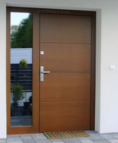 Door Models Design, Main Door For House, House Door Design Woods, Wood Modern Door, Home Door Design Modern Wood, Entrance Door Design Modern Home, House Main Door Design Entrance Modern, Front Door Design Modern Entrance, Home Main Door Design Entrance