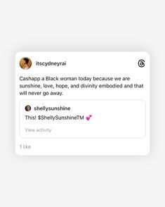 Cashapp any one of them (or more) right now. I’m actually so serious. Black women and femmes stay putting people on, putting things together, and putting that ish on just to be told we’re doing too much, we want too much, or we’re somehow not enough. Sis, you are the blueprint. You are divinity, hope, and joy embodied. Stop letting them play in your face like they don’t know. You are forever THAT ONE. And if you’re not a Black woman or femme but you’re still reading this, choose someon... Serious Black, In Your Face, Don T Know, Too Much