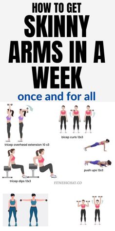 Good Arm Workouts, An Exercise, Fitness Workout For Women, Weights Workout