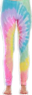 Fun Multicolor Bottoms For Loungewear, Playful Multicolor Cotton Leggings, Casual Fitted Rainbow Bottoms, Multicolor Stretch Cotton Leggings, Stretch Multicolor Cotton Leggings, Casual Summer Tie Dye Leggings, Casual Tie Dye Leggings For Summer, Casual Tie Dye Leggings For Spring, Fitted Multicolor Leggings For Loungewear