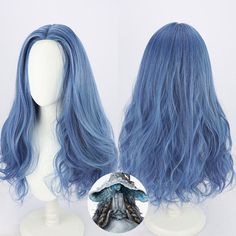 Includin Wig 
 Color:  Blue 
 
 Material: Heat Resistant Fiber 
 Gender: Gender-bending available 
 
 If you cannot find and like to buy the costume, wig, shoes, weapon or other accessories of this character, pls not hesitate to contact us 
 Please note that due to different screen resolution, products you receive may have a bit different as the one we show here. Elden Ring Ranni, Blue Cosplay Wig, Ranni The Witch, Blue Cosplay, Wig Color, Elden Ring, The Witch, Cosplay Wig, Cosplay Wigs