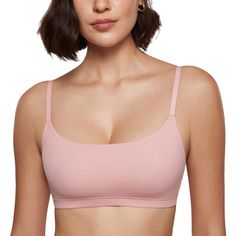 PRICES MAY VARY. Inbarely Collection -Barely there feel, light support, wash well Dual-layer stretch fabric for very gentle support Unlined smooth cups provide all-day comfort and a naturally lifted shape Fully adjustable straps for a customized fit Pull-on style for easy on and off Note the difference: Inbarely colletion bralette - light support and smooth(Now you are browsing). Inbarely soft colletion bralette-extremely soft and comfortable(Find in our Product Description) Embrace all-day comf Amazon Bras, Seamless Bra Top, Bra Outfit, Workout Bra, Cami Bra, Sleep Bra, Bralette Top, Unlined Bra, Low Impact Workout