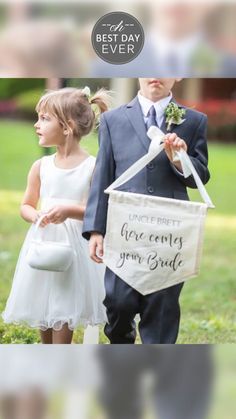 Flower Girl Ring Bearer, Girl Ring Bearer, Rustic Flower Girl, Rustic Flower Girls, Boy Sign, Rustic Flower, Pennant Banner, Calico Fabric