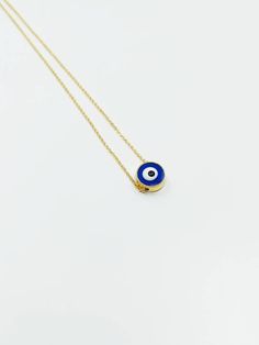 Dainty evil eye necklace is adjustable. This Turkish jewelry would be the great gift as a protection jewelry. Lenght of the nazar necklace is 45 cm (17.5 in) Blue Evil eye bead is 1 cm (0.3 in) For more evil eye necklaces, click the link below; https://www.etsy.com/shop/EyeDesignsbyGG?ref=search_shop_redirect&section_id=30285329 Nazar Necklace, Eye Gift, Turkish Eye, Protection Jewelry, Evil Eye Earrings, Turkish Jewelry, Blue Evil Eye, Eye Earrings, Evil Eye Charm