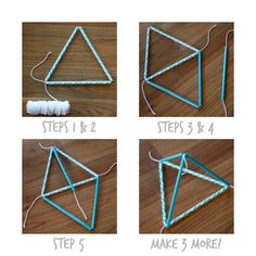 instructions to make an origami triangle