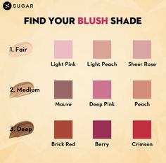 Blush Guide, Color Analysis Test, Skin Tone Chart, Apple Body Shape Outfits, Sugar Cosmetics, Neutral Skin Tone, Apple Body Shapes, How To Apply Blush, Makeup Help