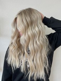 Super Blonde Hair, Cool Toned Blonde, Blond Balayage