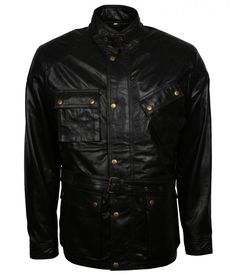 Buy Fashion Men's Black Four Pocket Leather Jacket on Sale at US Leather Mart. Black Biker Jacket With Multiple Pockets For Work, Black Leather Biker Jacket With Flap Pockets, Black Leather Jacket With Flap Pockets For Business, Classic Black Leather Jacket With Multiple Pockets, Classic Black Biker Jacket With Multiple Pockets, Trendy Leather Jacket, Winter Leather Jackets, Distressed Leather Jacket, Black Leather Coat