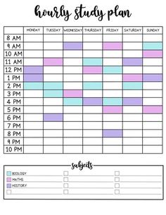 Best Study Tips for Students plannerlife #printables #polyglotplanner⚙️. Study Plans Schedule, How To Make Schedule For Study, How To Make Study Planner, Hourly Study Planner, Study Templates Printables, Study Plan Ideas, Studying Planner, Revision Timetable Template, Study Timetable Template