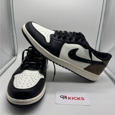 Air Jordan 1 Low Retro Mocha Size 11 11.5 12 Mocha Color, Shoes Air, Air Jordan 1 Low, Jordan 1 Low, Jordans For Men, Air Jordan 1, Jordan Shoes, 11 11, Jordan 1