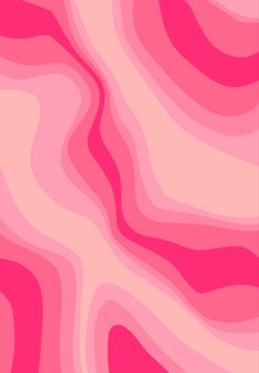 an abstract pink and white background with wavy lines