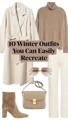 10 Winter Outfits, January Outfits, Easy Winter Outfit, Trendy Fashion Outfits, Street Style Winter, Cold Weather Outfits