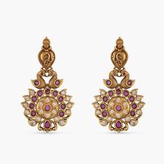 Yahvi Antique Long Necklace Set: Bestselling Indian Jewelry at Tarinika.com Antique Gold Plated Jewelry, Elegant Antique Gold Chandbali Necklaces, Elegant Antique Finish Earrings For Festive Occasions, Antique Gold Kundan Jewelry For Celebration, Elegant Kundan Temple Necklace In Antique Gold, Elegant Antique Gold Chandbali Temple Necklace, Elegant Antique Gold Jeweled Jewelry, Antique Kundan Jewelry In Yellow Gold, Elegant Brass Kundan Chandbali Necklace