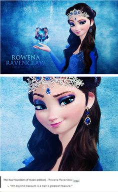 an image of snow white from frozen princesses on her twitter account, with the caption's name below it