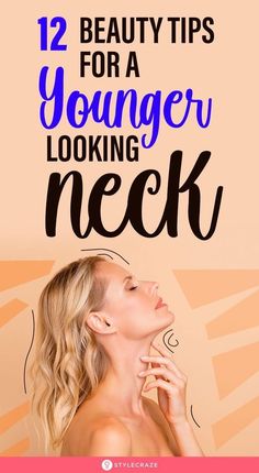 Neck Firming, Neck Exercises, Neck Wrinkles, Skin Care Wrinkles, Saggy Skin, Unwanted Hair Removal