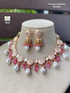 Statement Jewelry Outfit, Diy Girls, Kundan Jewellery Set, Les Nereides, Kundan Jewelry, Fashion Terms, Kundan Choker