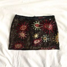 Fun Mini Skirts, Sequins Mini Skirt, Depop Clothes, Ibiza Outfits, Miss Sixty, Sequin Mini Skirts, Dream Clothes, Spring Summer Outfits, Fashion Killa