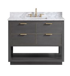 an image of a bathroom vanity with marble top