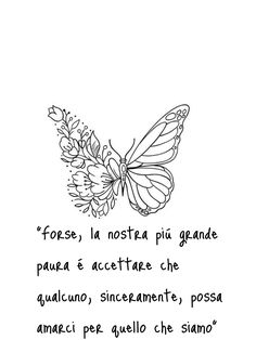 a black and white drawing of a butterfly with the words'fosse la notifica pia grande, papa e acc