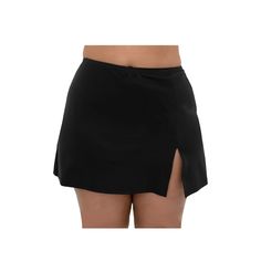 You'll have fun in the sun when you rock this Women's Fit 4 U Split Skirt Swim Bottoms.Click on this WOMEN'S GUIDE to find the perfect fit and more! You'll have fun in the sun when you rock this Women's Fit 4 U Split Skirt Swim Bottoms.Click on this WOMEN'S GUIDE to find the perfect fit and more! FEATURES Chlorine Resistant Moderate coverage Hip minimimzing Soft, stretchy construction Fully lined Lined gussetFIT & SIZING Midrise sits on the high hip Covered elastic waistband No closure - pull-on Black Skirt With Built-in Shorts For Beach, Casual Black Swim Skirt For Beach Season, Black Mini Skirt For Beach Season, Black Skort For Summer, Summer Black Skort, High Waist Black Swim Skirt For Summer, Black Short Tennis Skirt For Summer, Black Skort For Vacation, Black Lined Tennis Skirt For Summer