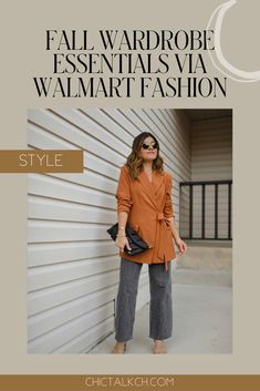 Street Style Fall Outfits, Workwear Essentials, Fall Wardrobe Essentials, Walmart Fashion, Style Inspiration Fall, Street Style Winter, Fall Street Style, And Dresses