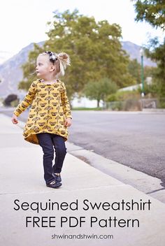 Diy Sy, Sewing Patterns Girls, Raglan Sweatshirt, Sew Ins, Free Pdf Pattern, Fabric Purses, Couture Mode, Sewing Patterns For Kids