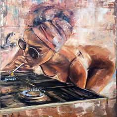 Black Art Painting, Afrocentric Art, Romantic Art, Art Inspiration Painting, Beautiful Drawings, Painting Art Projects, Aesthetic Art