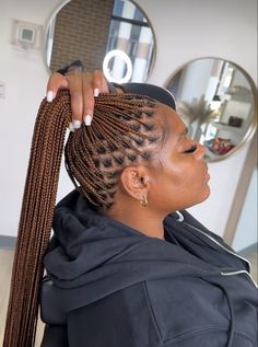 Long Box Braids Hairstyles, Rasta Braids, Box Braid Hair, Cornrows Braids For Black Women, Hairstyles For Ladies, Stylish Naija, Short Box Braids Hairstyles, Big Box Braids Hairstyles