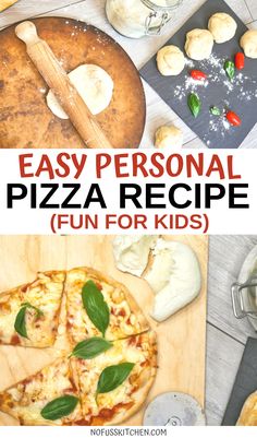 easy personal pizza recipe fun for kids