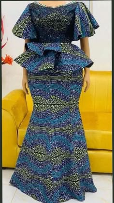 Latest Atampa Styles, Sleet And Kaba Styles, African Kaba Styles, Styles Ankara, African Attire Dresses