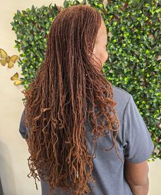 Colored Sisterlocks Black Women, Brown Sisterlocks, Ombre Sisterlocks, Ginger Sisterlocks, Blonde Sisterlocks, Blonde Microlocs, Long Micro Locs, Colored Sisterlocks, Tiny Locs