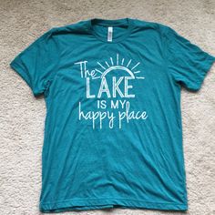 New Without Tags. Never Been Worn. Friend Made It For Me But Too Big. Fun Design. Soft T-Shirt. Lake Life Shirt, Girls Weekend Shirts, Girls Trip Shirts, Lake Life, Travel Shirts, Summer Tee, Vacation Shirts, Camping Shirt, Direct To Garment Printer