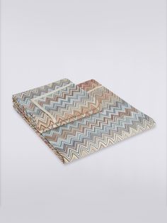 two placemats with different patterns on them