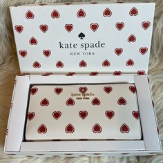 Brand New W Tags Heart Wallet In Box Excellent Condition Never Used Price Is Negotiable Red Rectangular Wallet, Kate Spade Wallet With Interior Card Slots, Kate Spade Rectangular Wallet Perfect For Gift, Kate Spade Wallet With Interior Card Slots As Gift, Kate Spade Wallet Perfect For Gift, Kate Spade Rectangular Wallets Perfect For Gifts, Kate Spade Rectangular Wallets Perfect For Gift, Kate Spade Rectangular Wallets As Gifts, Kate Spade Wallet With Interior Card Slots For Gift