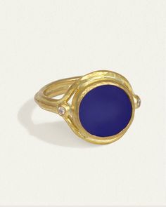 The Tyana Ring is a lapis lazuli seal ring in 22k solid gold & diamonds. Shop heritage signet ring handcrafted in Istanbul. Ancient Jewellery, Gemstone Properties, Future Engagement Rings, Seal Ring, Diamond Face, Lapis Lazuli Gemstone, Blue Lapis Lazuli, Blue Lapis, Solid Gold Jewelry