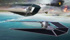 RYANCHURCH.COM Rogue One Star Wars, Star Wars Ships Design, Star Wars Illustration, Star Wars Tie, Star Wars Spaceships, Star Wars Vehicles, Concept Art World, Star Wars Concept Art, Star Wars Empire