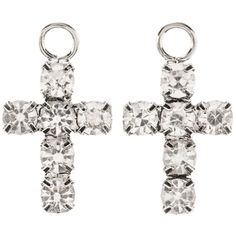 Create a wearable piece of art with Rhinestone Cross Pendants! Featuring clear rhinestones, these pendants are sure to incite compliments. Add them to your next jewelry creation and keep it for yourself, or create a one-of-a-kind thoughtful gift for a loved one! Details: Length: 1/2" Width: 3/8" Metal Color: Silver Card contains 2 pendants. Diamond Cross Jewelry With Rhinestones, Cross-shaped Diamond Jewelry With Rhinestones, Diamond Pendant With Rhinestones, Diamond Pendant Jewelry With Rhinestones, Crystal Cross Jewelry With Rhinestones, Crystal Rhinestone Cross Jewelry, Crystal Pendant Jewelry With Rhinestones, Crystal Rhinestone Cross Pendant Jewelry, Crystal Cross Pendant Jewelry With Rhinestones